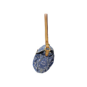 Louis Vuitton Pleaty Bag Denim Shoulder Monogram